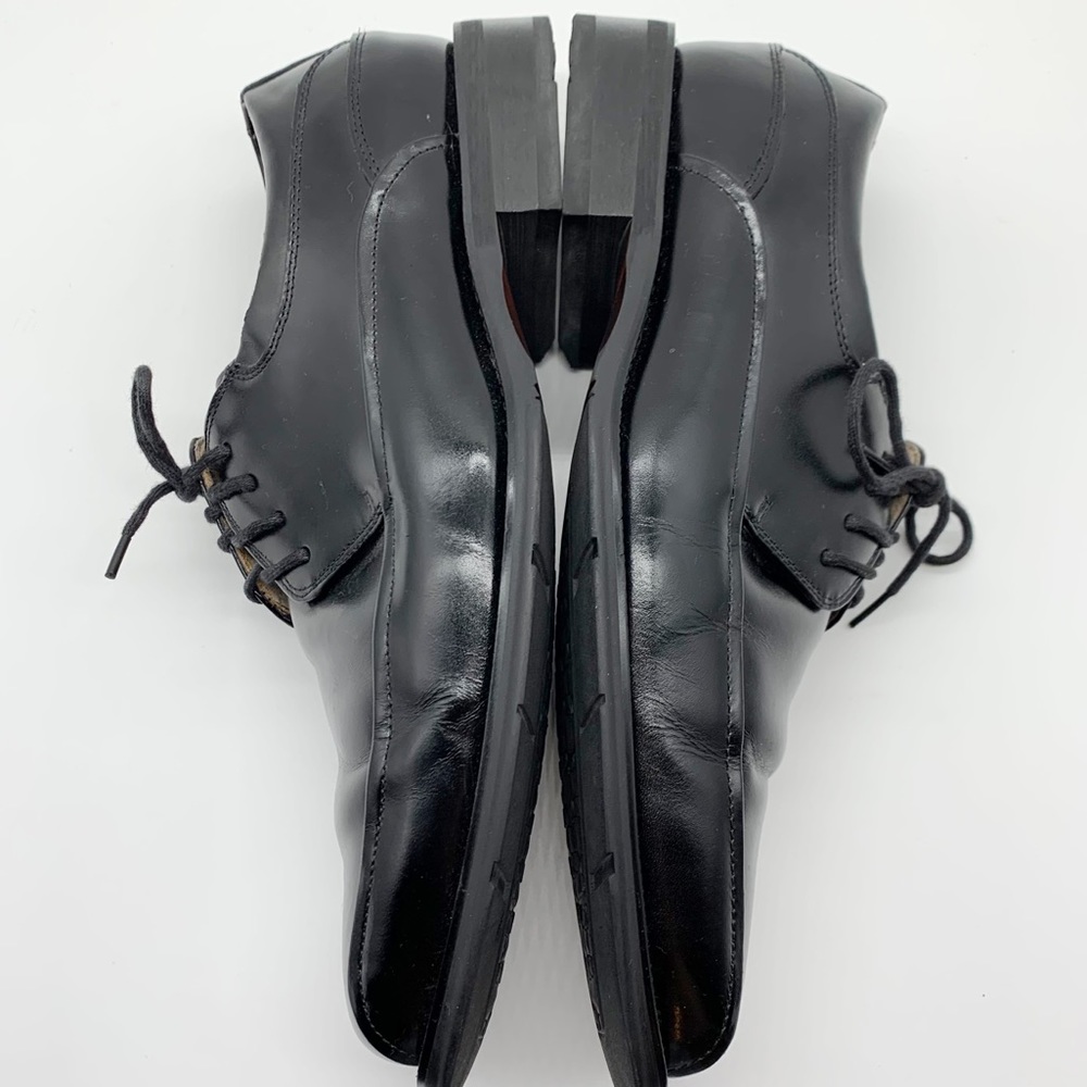 NWOB Florsheim Leather Alverson Lace Up Oxford in Black Size 8D - Picture 7 of 9